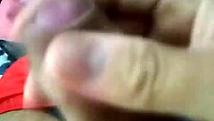 A relaxing session in bed.