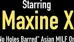 Busty Asian MILF Tongue Fucks Curvy Beauty!