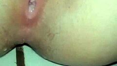 horny milf fingers her ass hardcore in pov amateur anal.