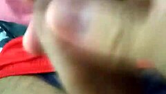 A relaxing session in bed.