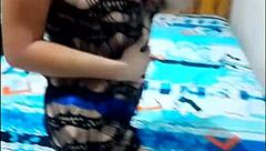 Latina Milf Waits For Men To Wet And Fuck Her Vagina With Hot Cum On Christmas