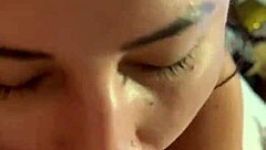 Quick Cum In Mouth For Latina Wife!