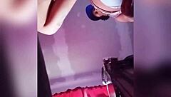 Young amateur couple explores taboo step-sibling sex in homemade video