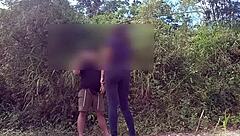 Horny Filipino Couple Fucks In Public Voice Over Shoutout