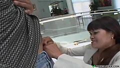 Asian mature milfs are the best at blowjobs