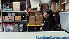 Petite Teen Shoplifter Sucks And Rides