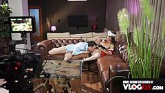 Lana roy in nurse outfit gets deep pounding