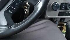 Mature bitch refuses to swallow cum after blowjob and handjob