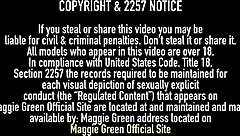 deauxma pleases maggie green gently