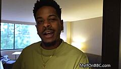 surprise gathering with blondes at hotel room