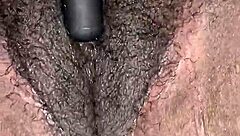 Chocolate Phat Pussy Gets Licked and Fingered