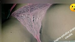 feeling excited as the shemale lets herself be recorded on webcam for skype friends