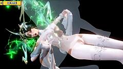 i watch hentai 3d episode 82 with green lantern goddess