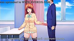 Russian hentai with big boobs and public sex scene