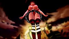 Enjoy a Happy Halloween MMD Animation by Shidoyasha in R18 Style