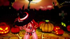 Enjoy a Happy Halloween MMD Animation by Shidoyasha in R18 Style