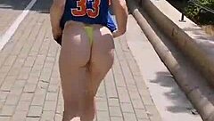 Public display of disrobing in the city