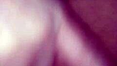 wife enjoys personal time with a big toy