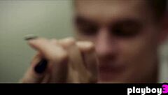 I saw the Russian milf jump on her husband's big dick. It was so exciting!