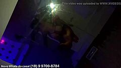 i'm with my young wife in a threesome with my friend from sp, she's moaning so muiito, it's amateur