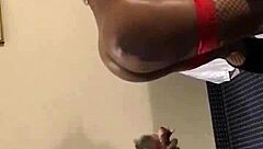 Ebony Japanese Teen Gets Hardcore BDSM Massage and POV Fuck