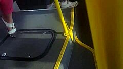 Mature Candid Foot Play