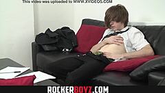 Rocker Boyz - Gay Emo Boy Wanks His Cock.