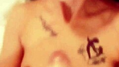 does she make him cum on her face?