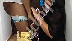 Old cuckold watches prostitute get fucked hard!