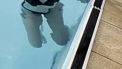 wifey blonde country hotwife gets big black cock facial