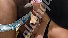 Old cuckold watches prostitute get fucked hard!