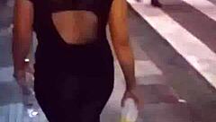 Cheating wife's steamy encounter with lover while husband samba dances