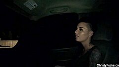 Christy Mack's intimate backstage moments with tattoos and all