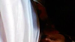 Amateur mulata gives oral and takes it up the ass
