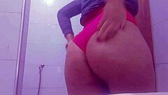 Indian milf with big tits and ass in massage and fucking