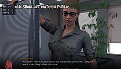 Cartoonish 3D gameplay with animated anal action