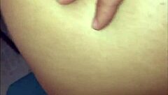 Ebony Babe Sneaks In For Doggystyle Fuck In Bathroom