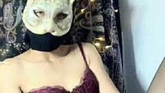 I enjoy the tempting uniform with open crotch stockings