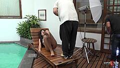 Shayenne Samara, Brazil's Top Star, Seducing Backstage With Her Sexy Ass