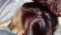 watching movies with neighbor, sucking his dick all night