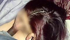 watching movies with neighbor, sucking his dick all night