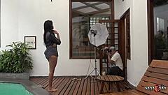 Shayenne Samara, Brazil's Top Star, Seducing Backstage With Her Sexy Ass