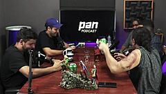 tigresavip and no pan podcast with myllena rios and leo ogro discussing adult topics