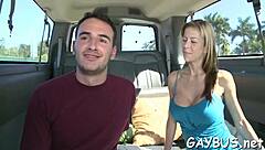 that gay guy gave a satisfying bareback blowjob