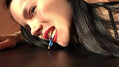 Giantess anna plays with a new victim