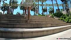 Asian Couple's Outdoor Blowjob Compilation.