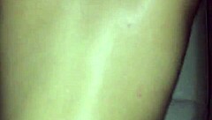 Solo girl explores her desires in the backroom