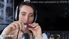 German Sissy Lou Nesbit Dominated By Lia Louise In Femdom ASMR!