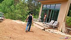 Cuckold Feels Intense Jealousy Watching Sexy Wife Fuck Stranger In Lingerie