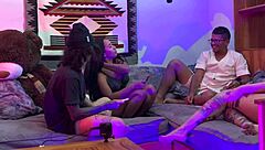 Wild swinger party erupts between friends – blowjobs and orgies everywhere!